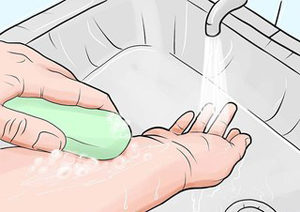 мытьё рук рисунок